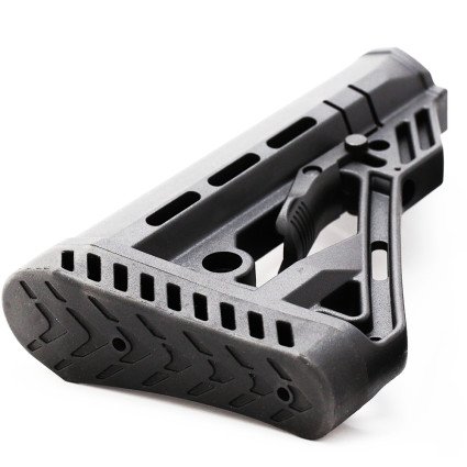 BWA-4 V.1 AR15 Black Telescopic Stock - Mil Spec