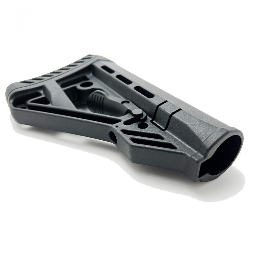 BWA-4 V.1 AR15 Black Telescopic Stock - Mil Spec