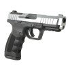 Ranger Arms RA9 Defence02, Semi-Automatic 9mm Pistol, Striker Fired, 4" Barrel, CZ75 Magazine Compatible, 17rd Magazine,Silver Slide w/ Black Frame