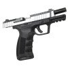 Ranger Arms RA9 Defence02, Semi-Automatic 9mm Pistol, Striker Fired, 4" Barrel, CZ75 Magazine Compatible, 17rd Magazine,Silver Slide w/ Black Frame