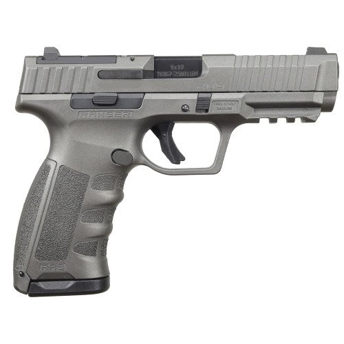 Ranger Arms RA9 Defence02, Semi-Automatic 9mm Pistol, Striker Fired, 4" Barrel, CZ75 Magazine Compatible, 17rd Magazine, Tungsten